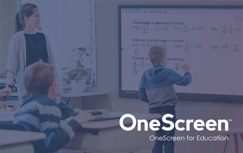 onescreen for education device